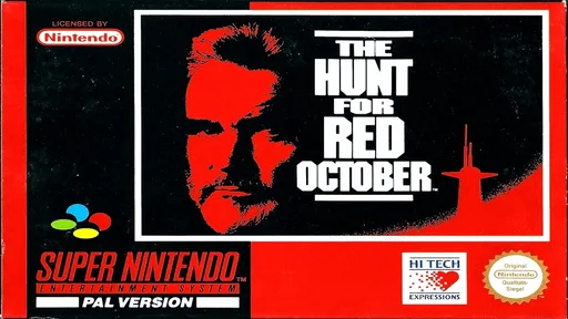 Hunt for Red October, The (SNES) Box Art & Cover
