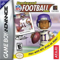 Backyard Football 2006 (GBA) Box Art & Cover