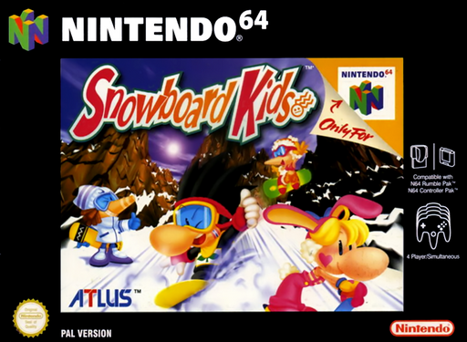 Snowboard Kids (N64) Box Art & Cover