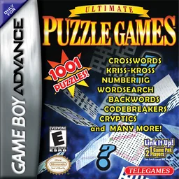 Ultimate Puzzle Games (GBA) Box Art & Cover