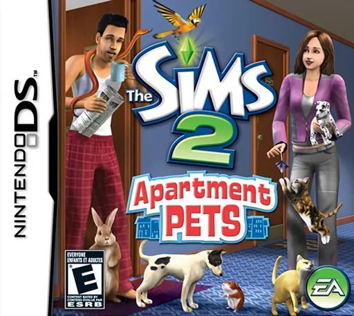 The Sims 2 - Apartment Pets (DS) Box Art & Cover