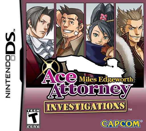 Ace Attorney Investigations - Miles Edgeworth (DS) Box Art & Cover
