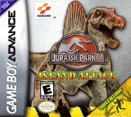 Jurassic Park III - Island Attack (GBA) Box Art & Cover