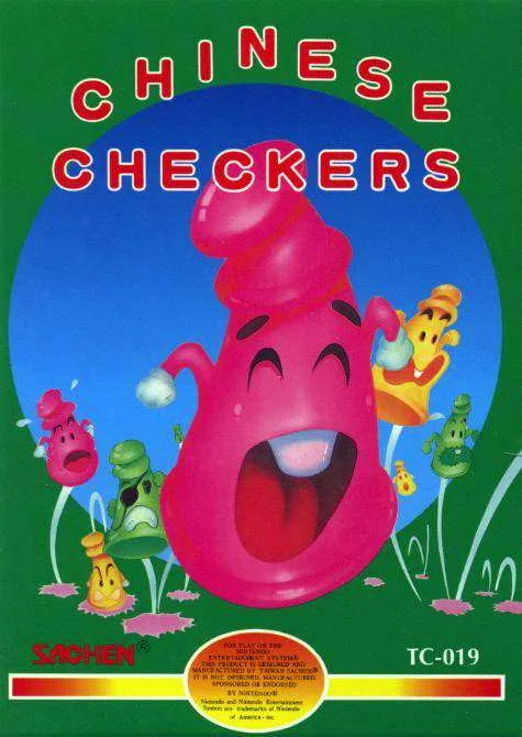 Chinese Checkers (NES) Box Art & Cover