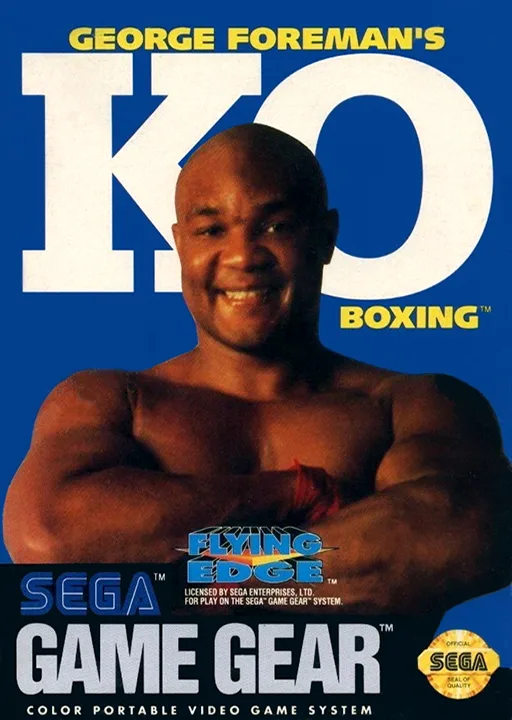 George Foreman's KO Boxing (GAME GEAR) Box Art & Cover