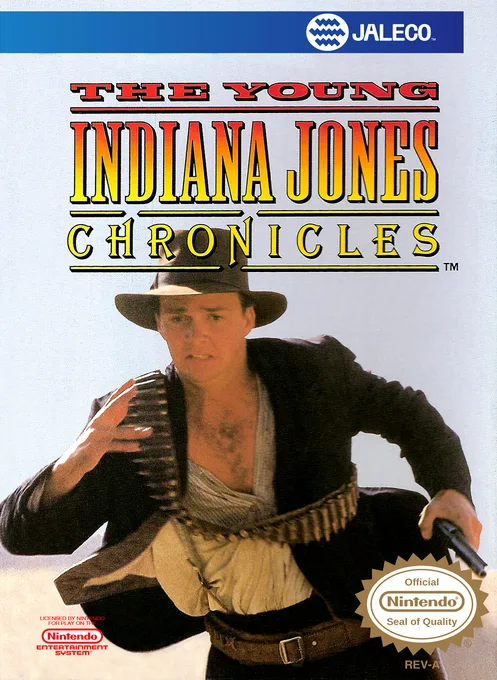Young Indiana Jones Chronicles, The (NES) Box Art & Cover