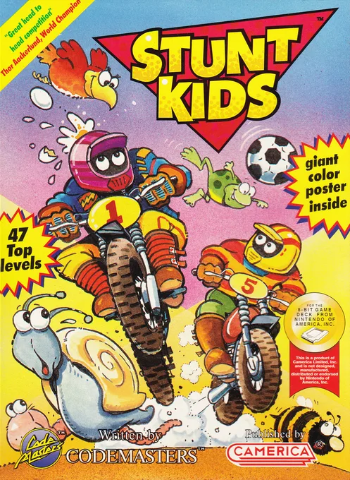 Stunt Kids (NES) Box Art & Cover