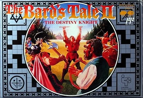 Bard's Tale II, The - The Destiny Knight (NES) Box Art & Cover
