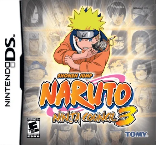 Naruto - Ninja Council 3 (DS) Box Art & Cover