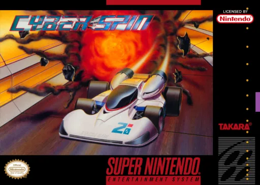 Cyber Spin (SNES) Box Art & Cover