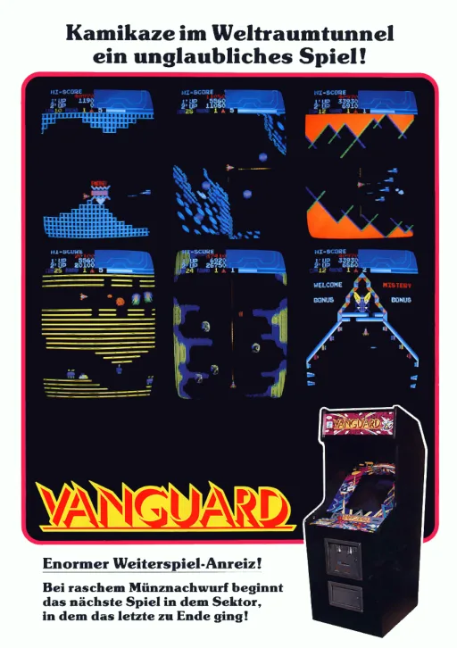 Vanguard (ARCADE) Box Art & Cover