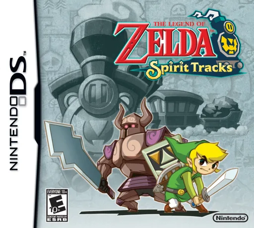 The Legend of Zelda - Spirit Tracks (DS) Box Art & Cover