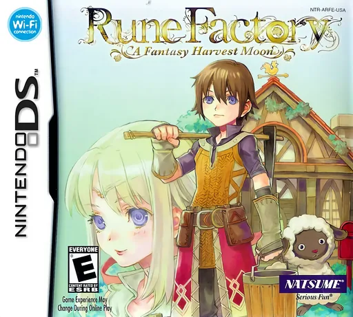 Rune Factory - A Fantasy Harvest Moon (DS) Box Art & Cover