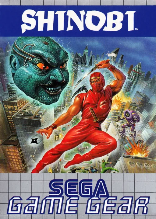 Shinobi (GAME GEAR) Box Art & Cover