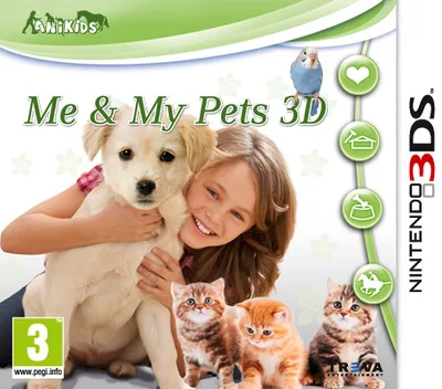 Me & My Pets 3D (3DS) Box Art & Cover