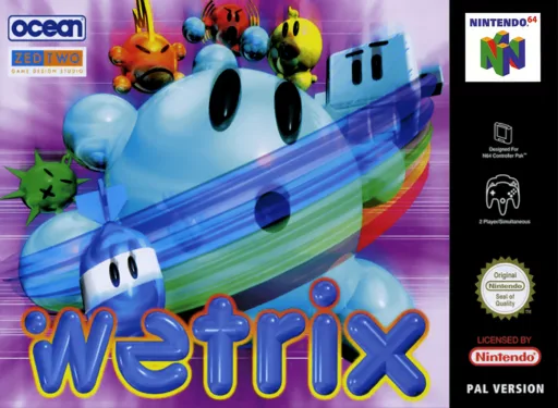 Water Droplets Game (N64) Box Art & Cover