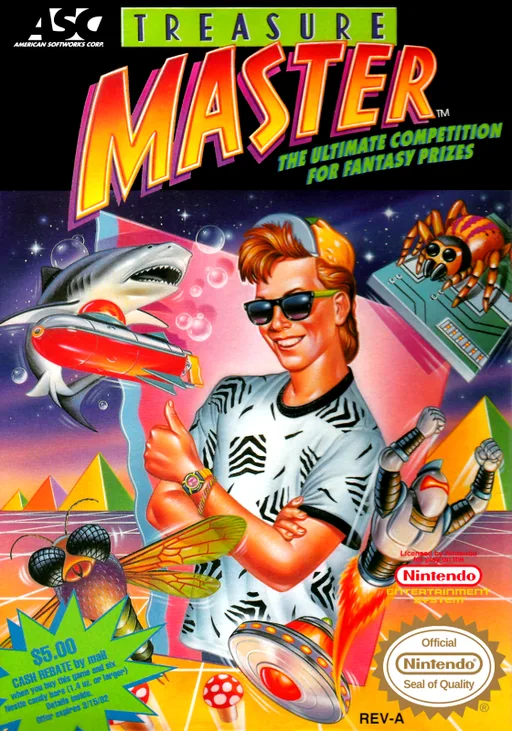 Treasure Master (NES) Box Art & Cover