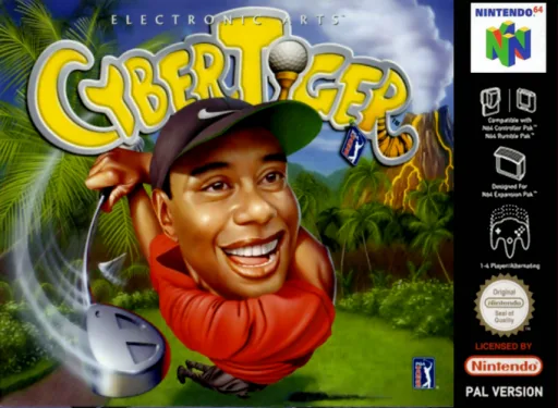 泰格伍兹高尔夫 (N64) Box Art & Cover
