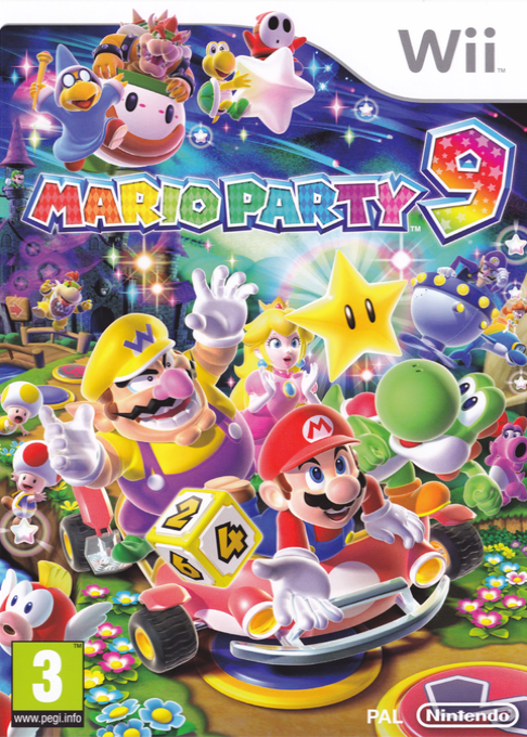 Mario Party 9 (WII) Box Art & Cover