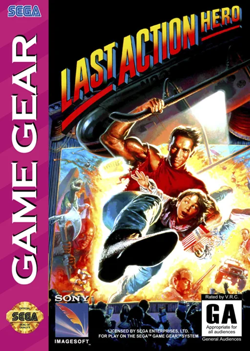 Last Action Hero (GAME GEAR) Box Art & Cover
