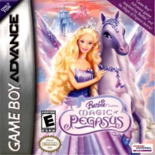 Barbie and the Magic of Pegasus (GBA) Box Art & Cover
