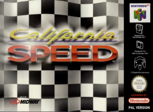 California Racer (N64) Box Art & Cover