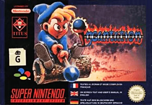 Incantation (SNES) Box Art & Cover
