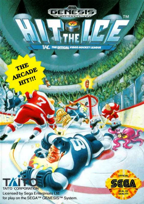 Hit the Ice - VHL - The Official Video Hockey League (MD) Box Art & Cover