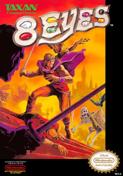 8 Eyes (NES) Box Art & Cover