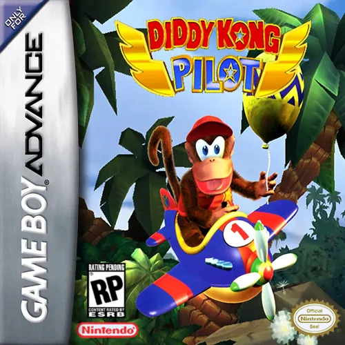 Diddy Kong Pilot (GBA) Box Art & Cover