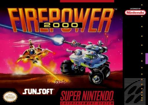 Firepower 2000 (SNES) Box Art & Cover