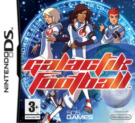 Galactik Football (DS) Box Art & Cover