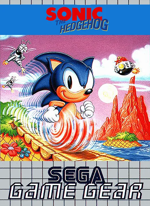Sonic The Hedgehog (GAME GEAR) Box Art & Cover