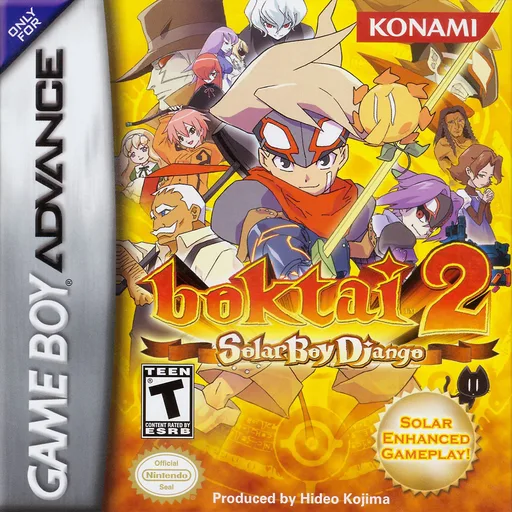 Boktai 2 - Solar Boy Django (GBA) Box Art & Cover