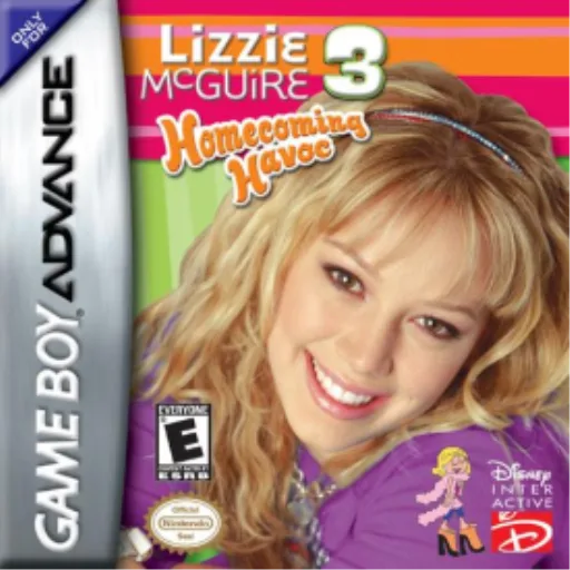 Lizzie McGuire 3 - Homecoming Havoc (GBA) Box Art & Cover