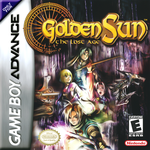 Golden Sun - The Lost Age (GBC) Box Art & Cover