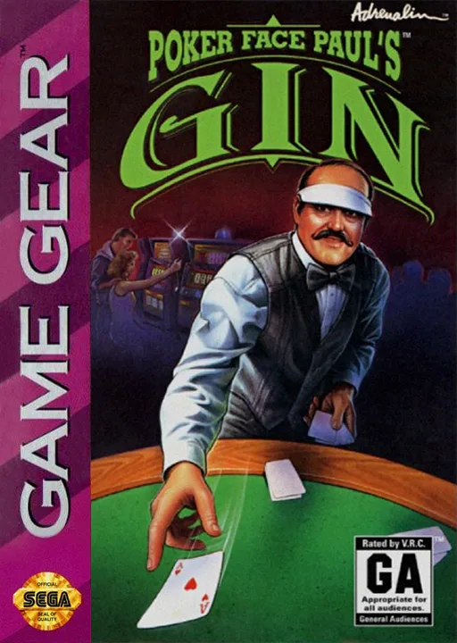 Poker Face Paul's Gin (GAME GEAR) Box Art & Cover