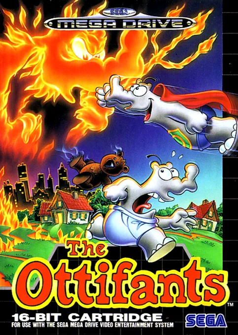 Ottifants, The (MD) Box Art & Cover