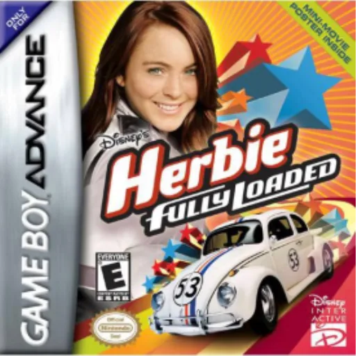 Herbie - Fully Loaded (GBA) Box Art & Cover