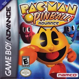 Pac-Man Pinball Advance (GBA) Box Art & Cover