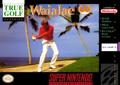 True Golf Classics - Waialae Country Club (SNES) Box Art & Cover