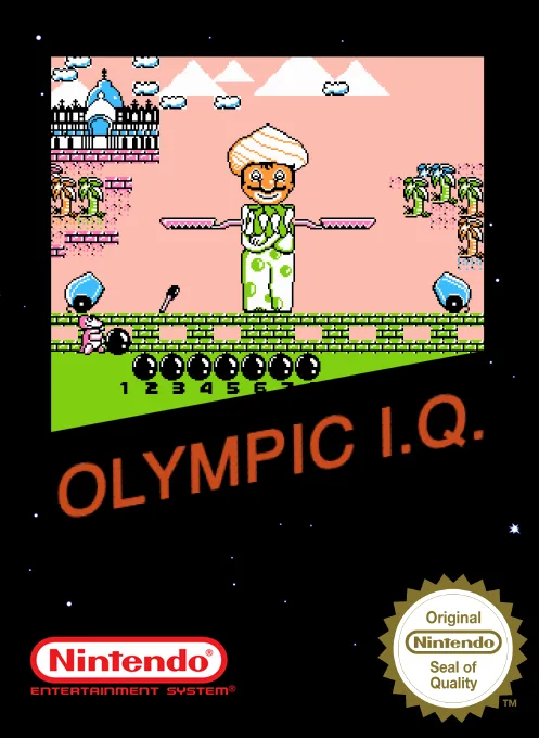 Olympic I.Q. (NES) Box Art & Cover