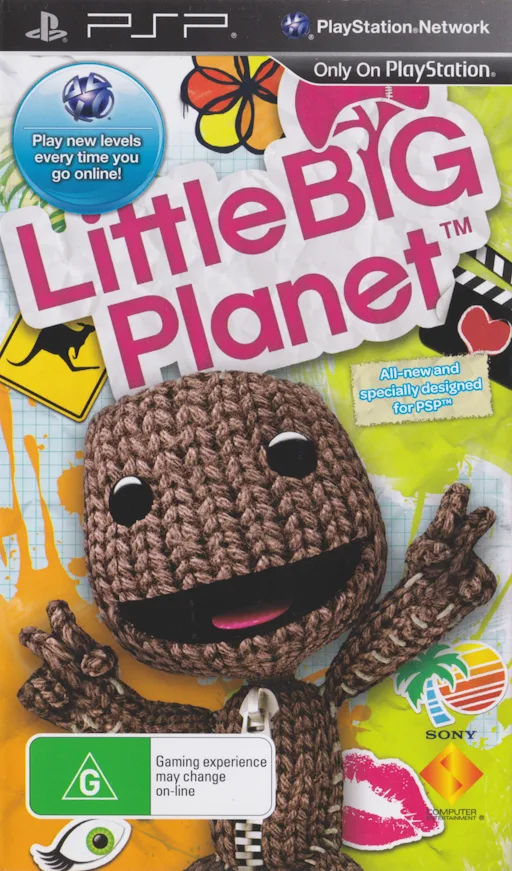 LittleBigPlanet (PSP) Box Art & Cover