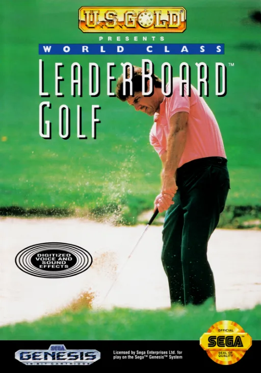 World Class Leaderboard Golf (MD) Box Art & Cover
