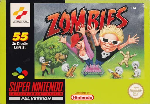 Zombies (SNES) Box Art & Cover