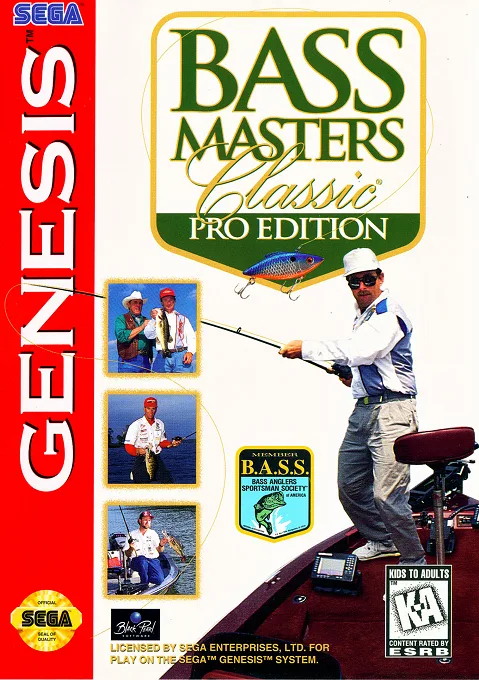Bass Masters Classic - Pro Edition (MD) Box Art & Cover