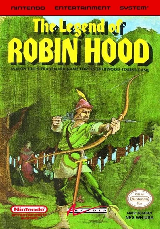 The Legend of Robin Hood (NES) Box Art & Cover