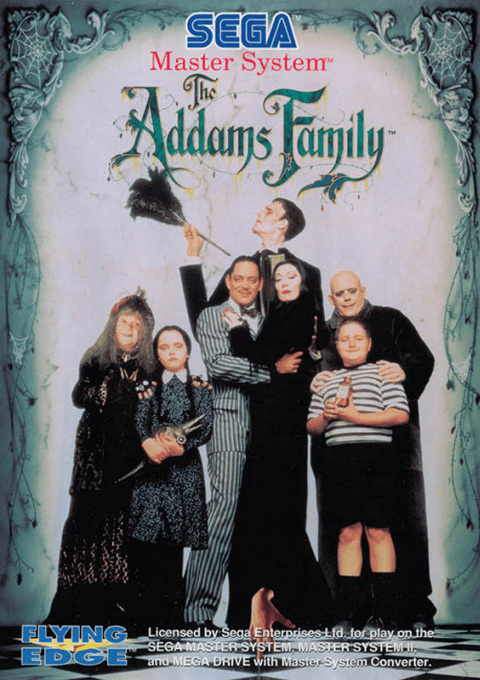 Addams Family, The (SMS) Box Art & Cover