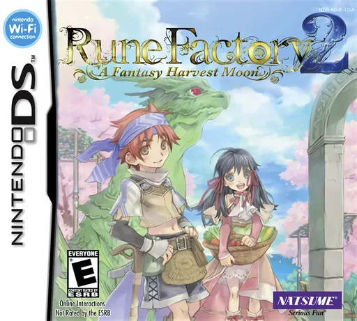 Rune Factory 2 - A Fantasy Harvest Moon (DS) Box Art & Cover