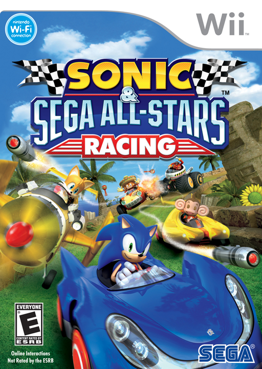소닉 & Sega All-Stars Racing (WII) Box Art & Cover